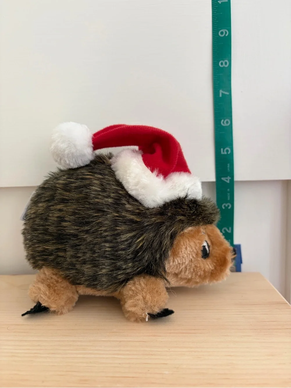 Dog Toy Santa Christmas Hedgehog NWT (OS)